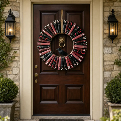 Book Wreath