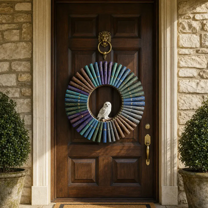Book Wreath