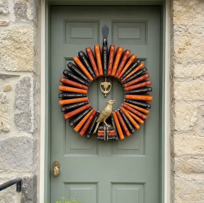 Book Wreath