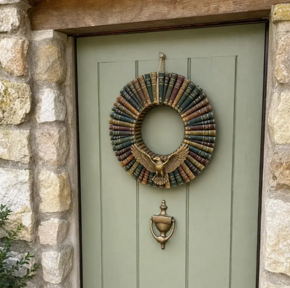 Book Wreath